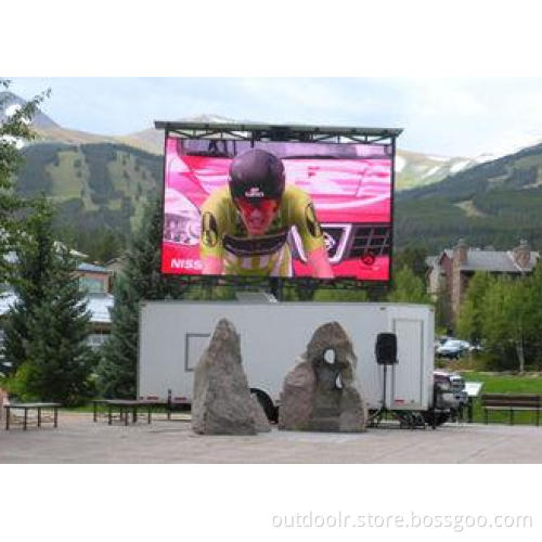 Ultra Thin electronic advertising boards p16 outdoor led di